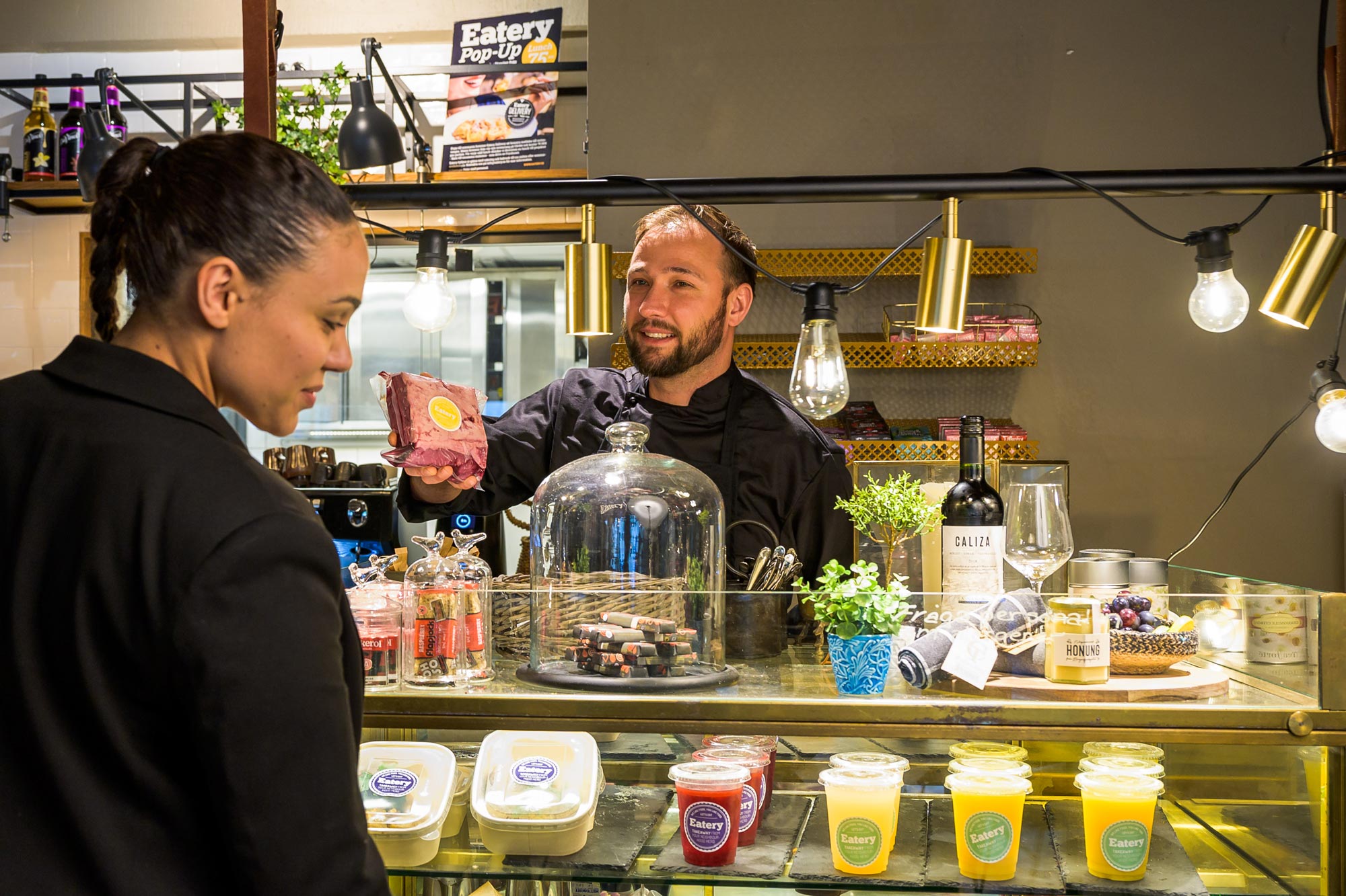 Medarbetare på Eatery på kungsholmen